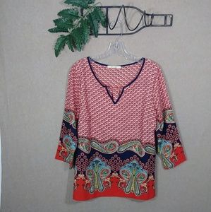Miami paisley top large